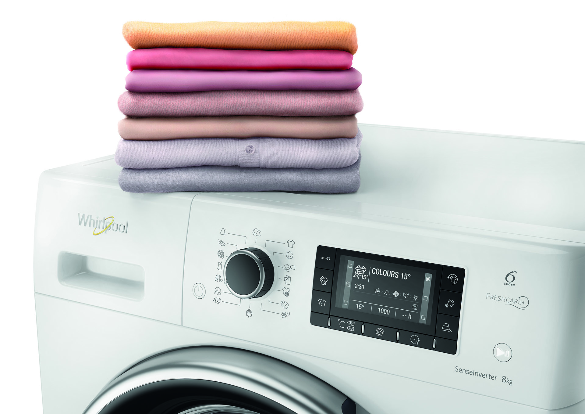 Whirlpool's FreshCare+ washing machine keeps your clothes fresh
